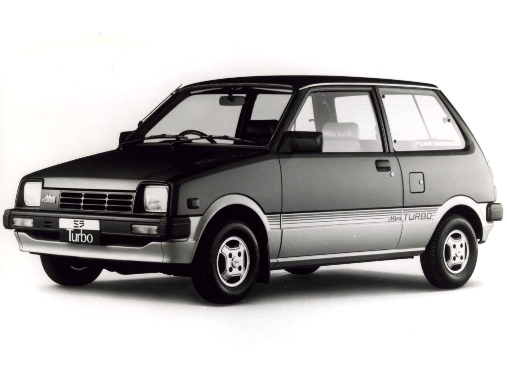 Daihatsu Mira 1 поколение, рестайлинг, хэтчбек 3 дв. (05.1982 - 07.1985)